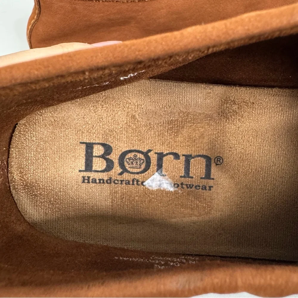 Born Nuala II Brown Leather‎ Chukka Boots Size 10